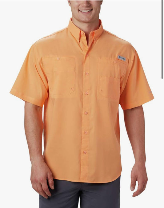 CAMISA COLUMBIA MANGA CORTA TAMIAMI - BRIGHT NECTAR