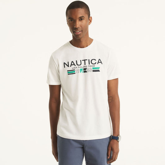 Camiseta Nautica Blanca