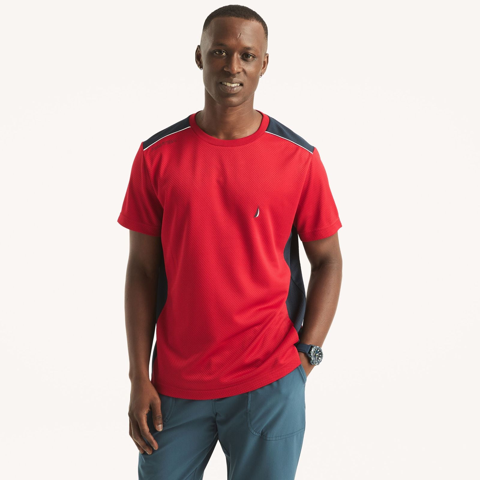 Camiseta Nautica Navtech Roja