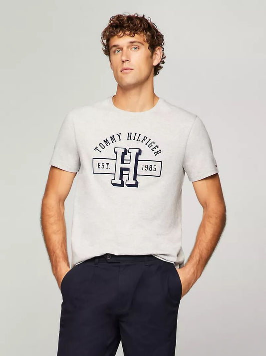 Camiseta Tommy Hilfiger Gris